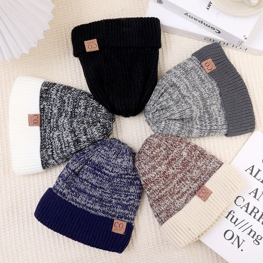 Winter Warm Knitted Beanie for Men – Stylish, Thick, and Versatile for Outdoors & Casual Wear